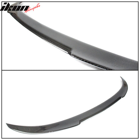 Fits 14-20 BMW 4-Series F33 F83 Convertible M4 Trunk Spoiler - Carbon Fiber CF