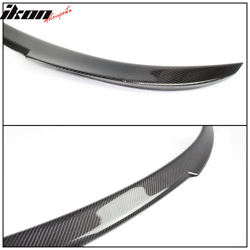 Fits 14-20 BMW 4-Series F33 F83 Convertible M4 Trunk Spoiler - Carbon Fiber CF