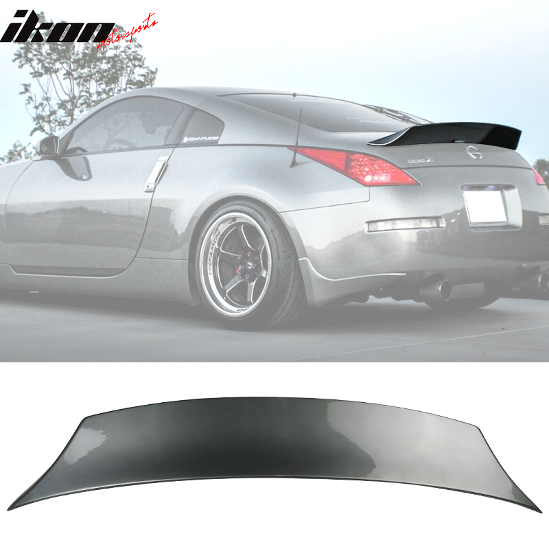 Fits 03-08 Nissan 350Z V Style ABS Rear Trunk Spoiler Wing Tail Lid