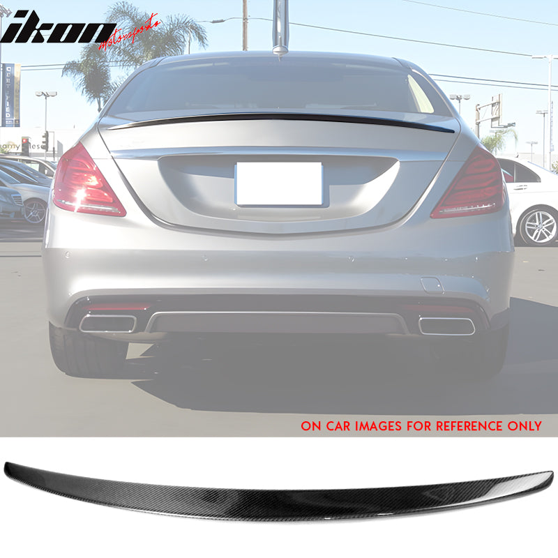 2014-2020 Benz W222 S-Class OE Style Trunk Spoiler Carbon Fiber Wing