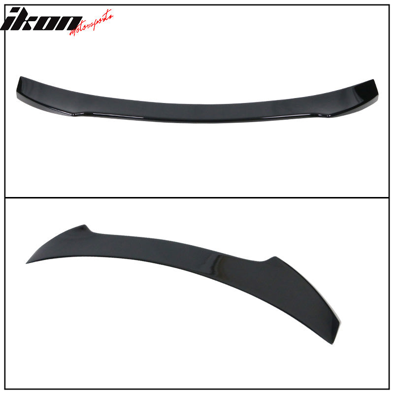 Fits 17-21 Honda Civic 10th 5Dr Hatchback V Style ABS Trunk Spoiler Roof Wing