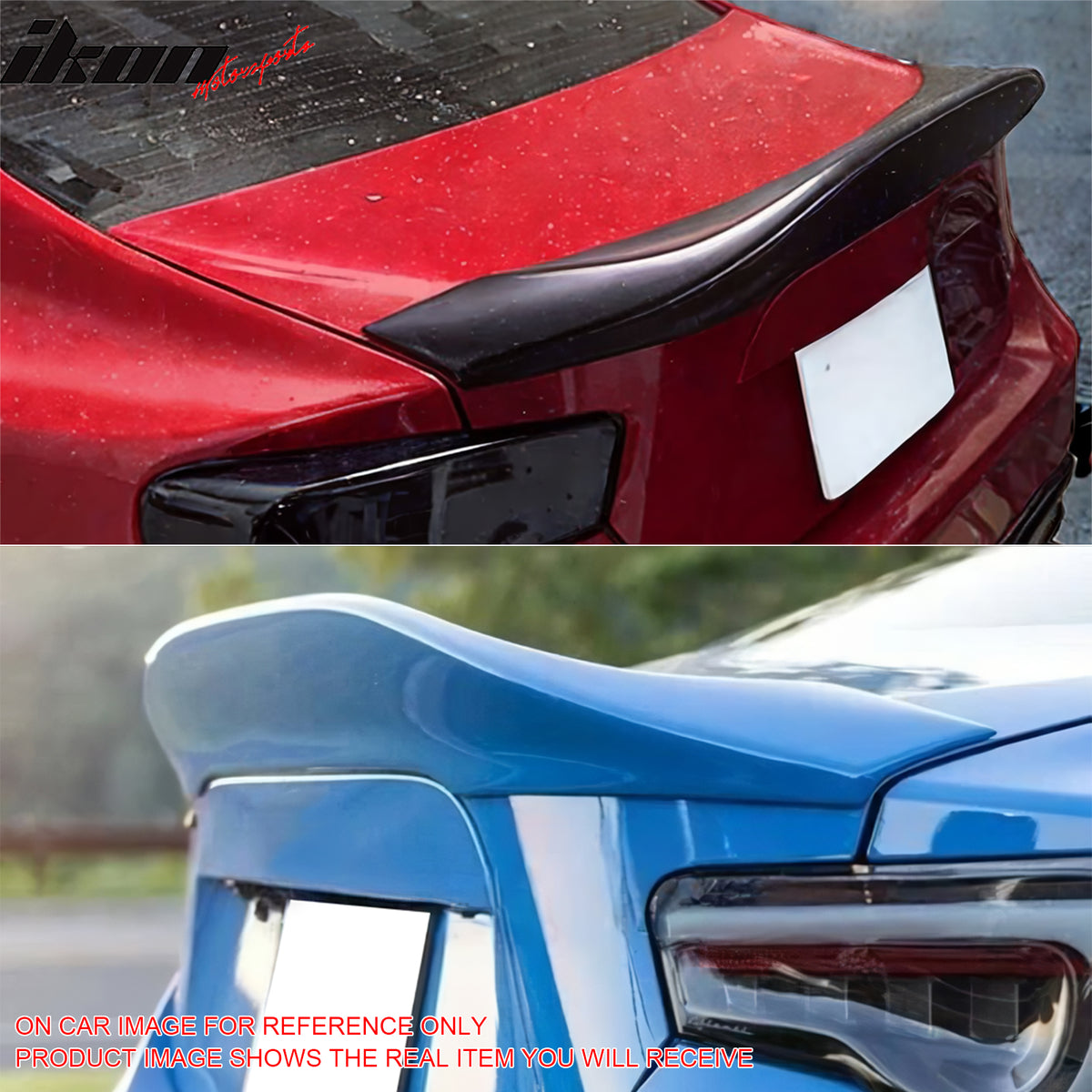 Fits 13-20 Subaru BRZ/Scion FRS/Toyota 86 L Trunk Spoiler Painted #H8R Hot Lava