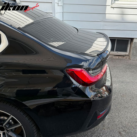 Fits 19-26 BMW G20 3 Series OE Style Painted 668 Black Rear Trunk Spoiler Wing