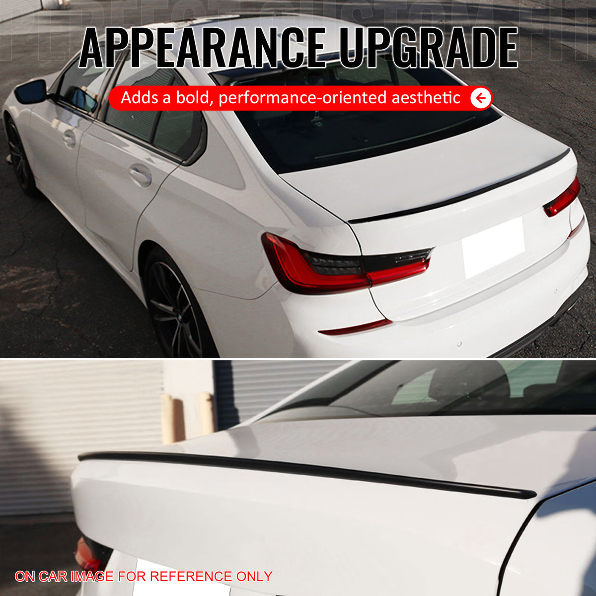 Fits 19-26 G20 OE Style Painted #B39 Mineralgrau Metallic Trunk Spoiler