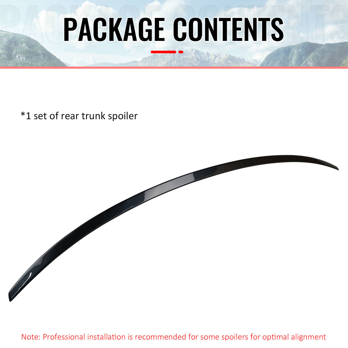 Fits 19-26 G20 OE Style Painted #B39 Mineralgrau Metallic Trunk Spoiler