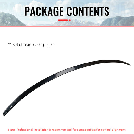 Fits 19-26 G20 OE Style Painted #B39 Mineralgrau Metallic Trunk Spoiler