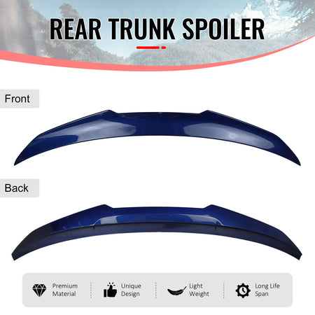 Fits 19-26 G20 Sedan PSM Style Painted #C31 Portimao Blue Metallic Trunk Spoiler