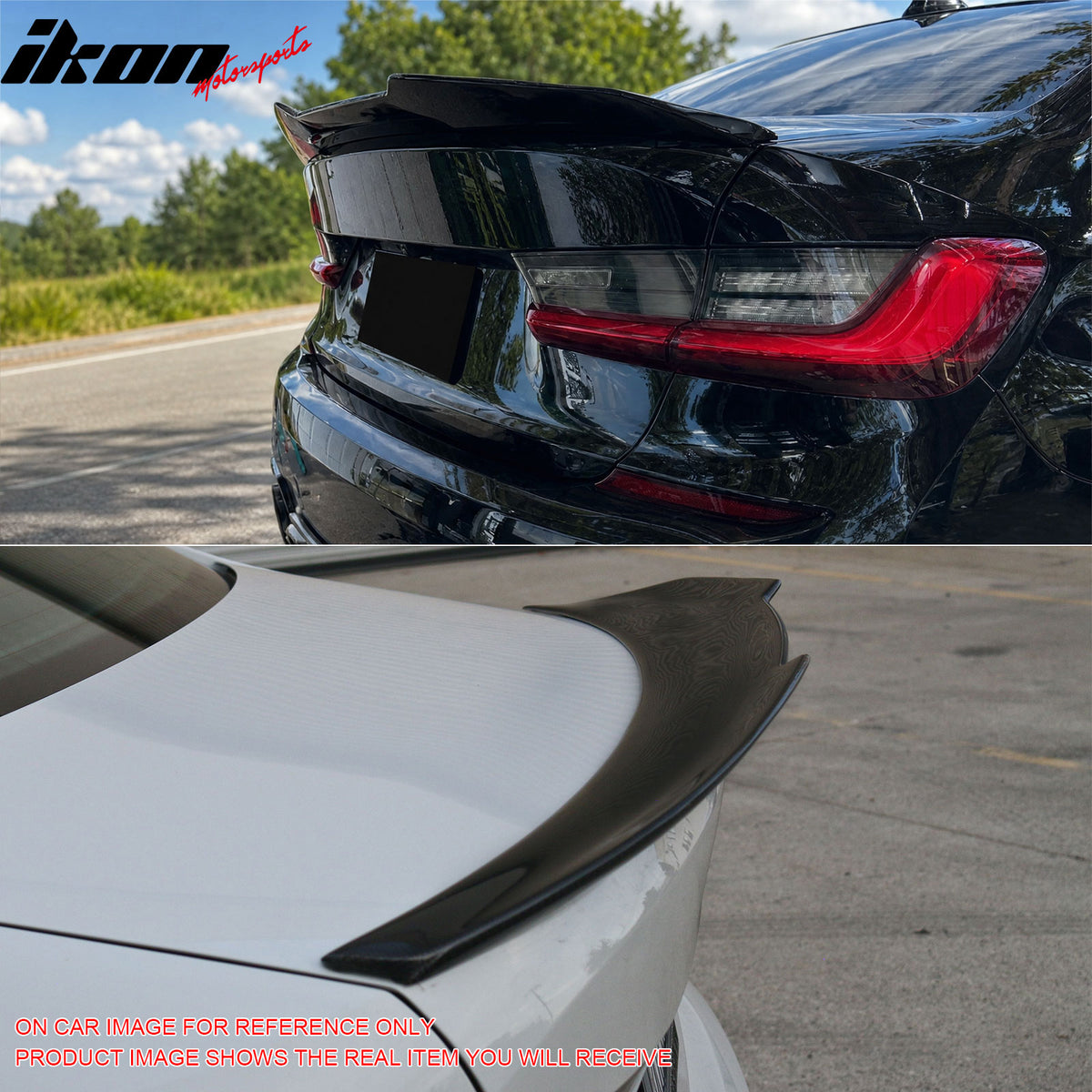 Fits 19-26 G20 PSM Style Painted #C35 Blue Ridge Mountain Metallic Trunk Spoiler