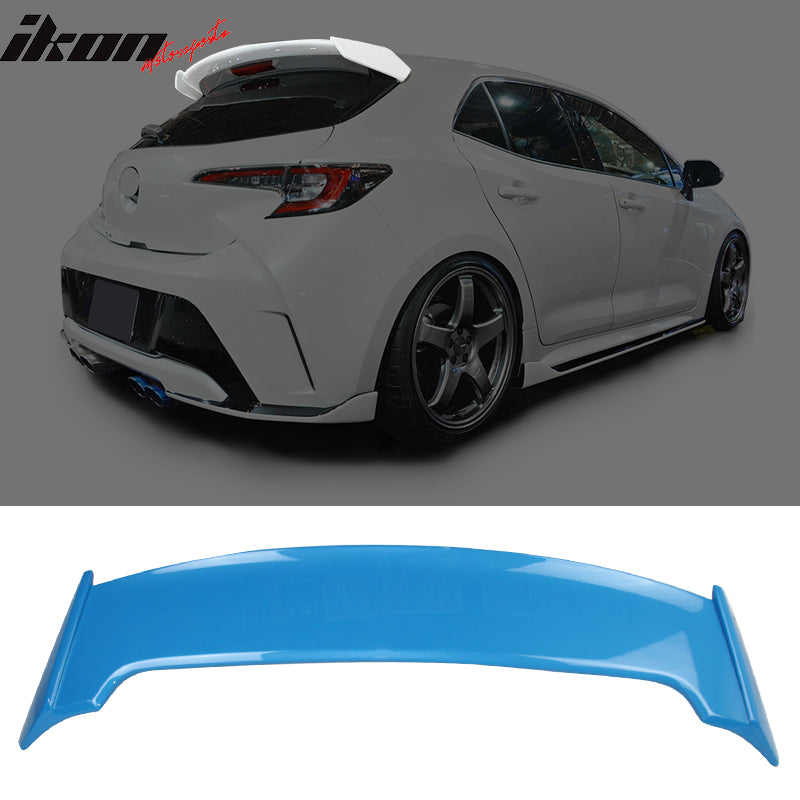 2019-2024 Toyota Corolla Auris Blitz Roof Spoiler Painted #8W9 Cyan