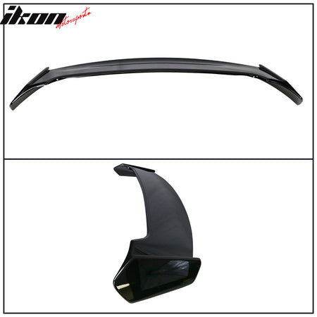 Fits 19-24 Corolla Hatchback Painted #218 Attitude Black Metallic Roof Spoiler