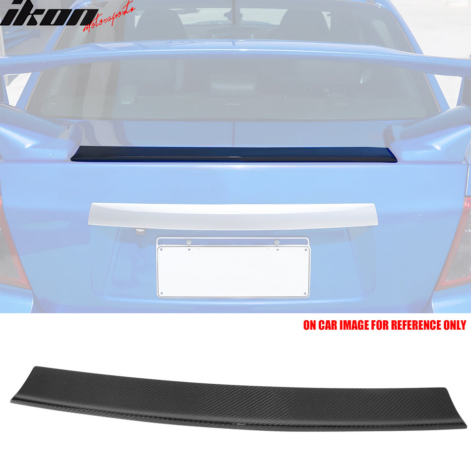 2008-2014 Subaru Impreza WRX STI Trunk Spoiler Carbon Fiber Rear Wing