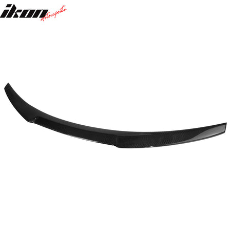 Fits 14-21 BMW F22 2-Series 2D Trunk Spoiler V Style Carbon Fiber Rear Deck Wing