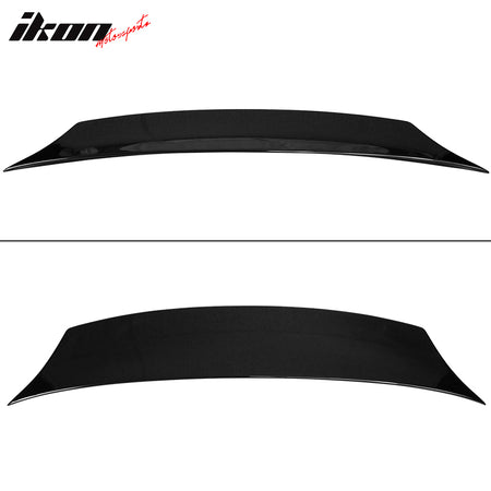 Fits 03-09 Nissan 350Z Fairlady Z33 V Style Trunk Spoiler Lip Painted #G41 Black