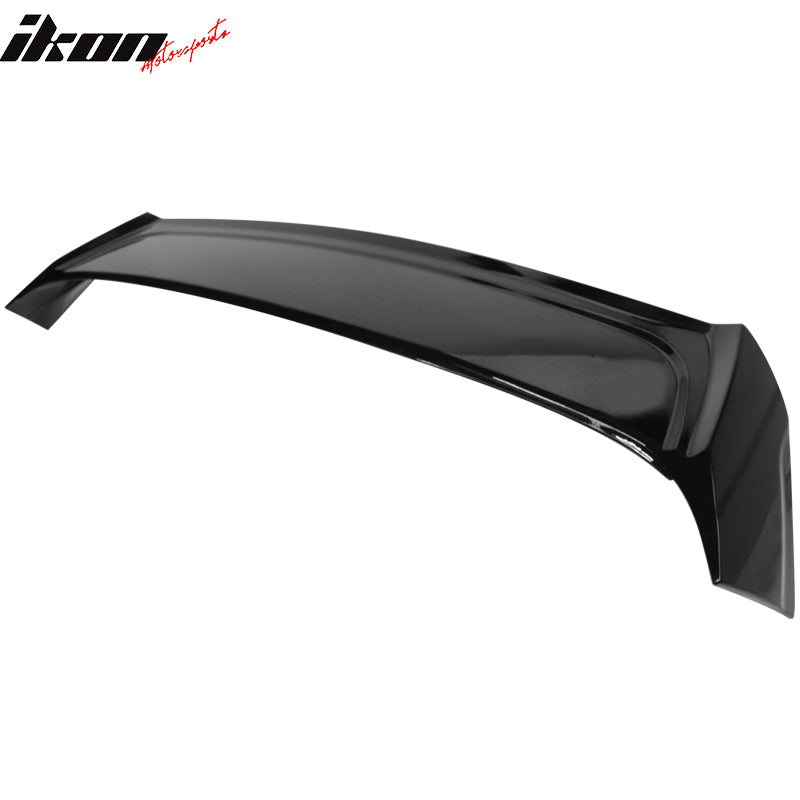 Fits 15-19 Volkswagen Golf GTI&Golf R DTO Style Roof Spoiler Painted #LC9X Black