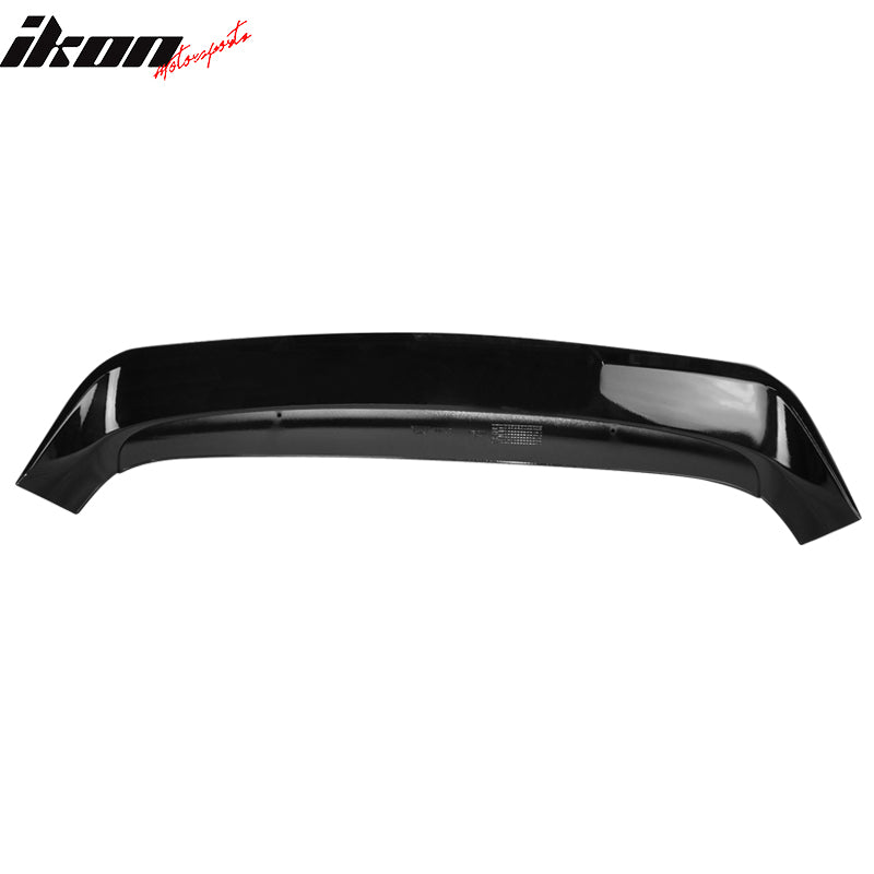 Fits 15-19 Volkswagen Golf GTI&Golf R DTO Style Roof Spoiler Painted #LC9X Black