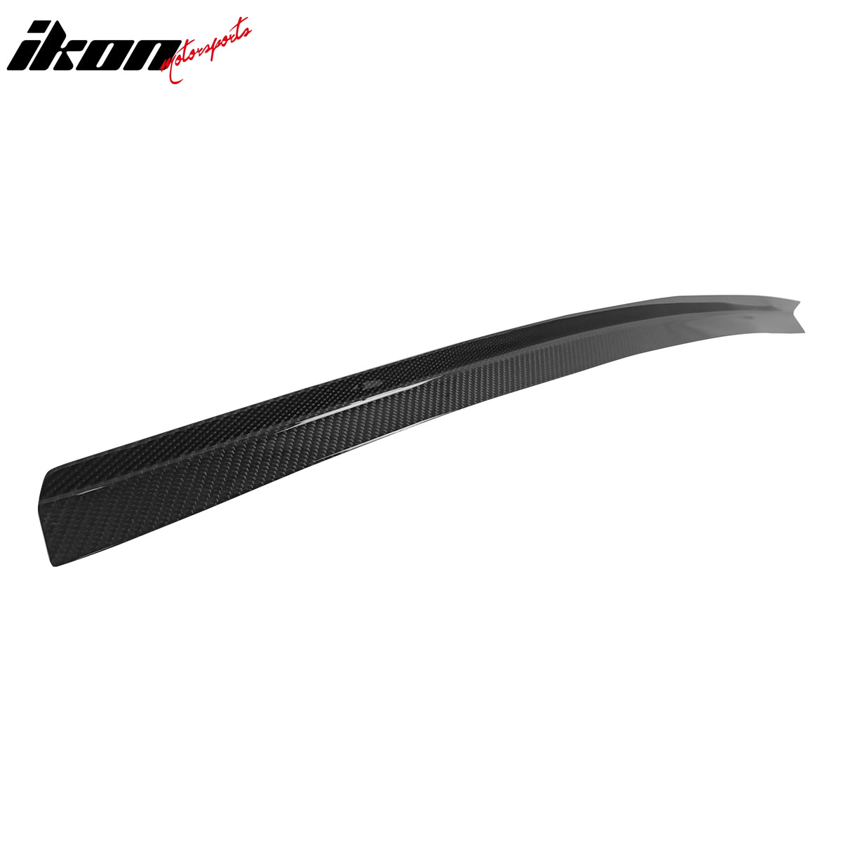 Trunk Add On Gurney Flap Spoiler Fits 15-21 Subaru WRX STI Style Carbon Fiber CF