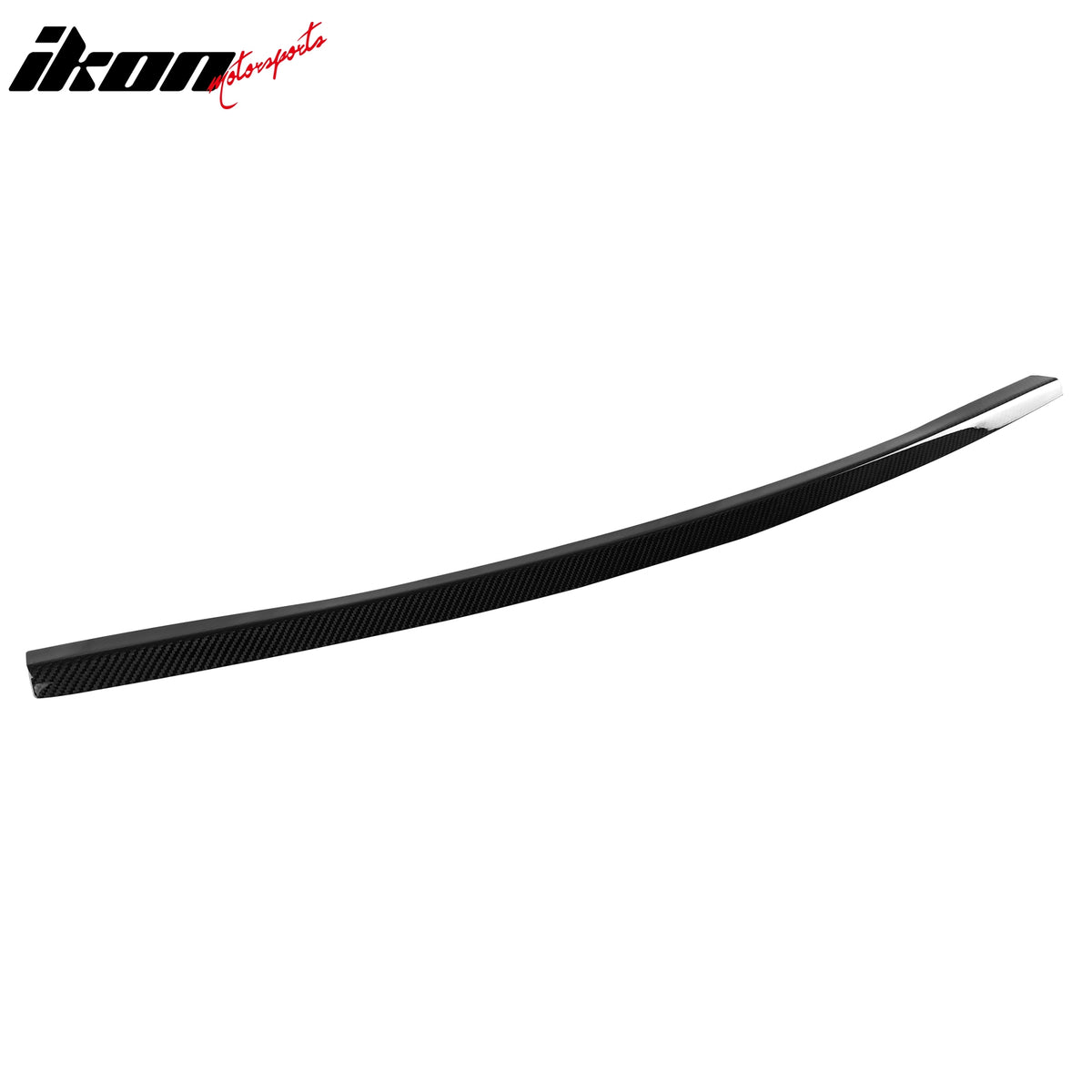 Trunk Add On Gurney Flap Spoiler Fits 15-21 Subaru WRX STI Style Carbon Fiber CF