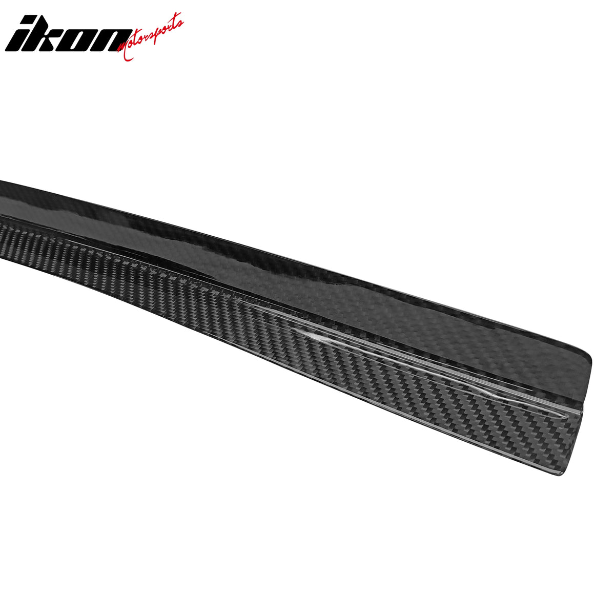 Trunk Add On Gurney Flap Spoiler Fits 15-21 Subaru WRX STI Style Carbon Fiber CF