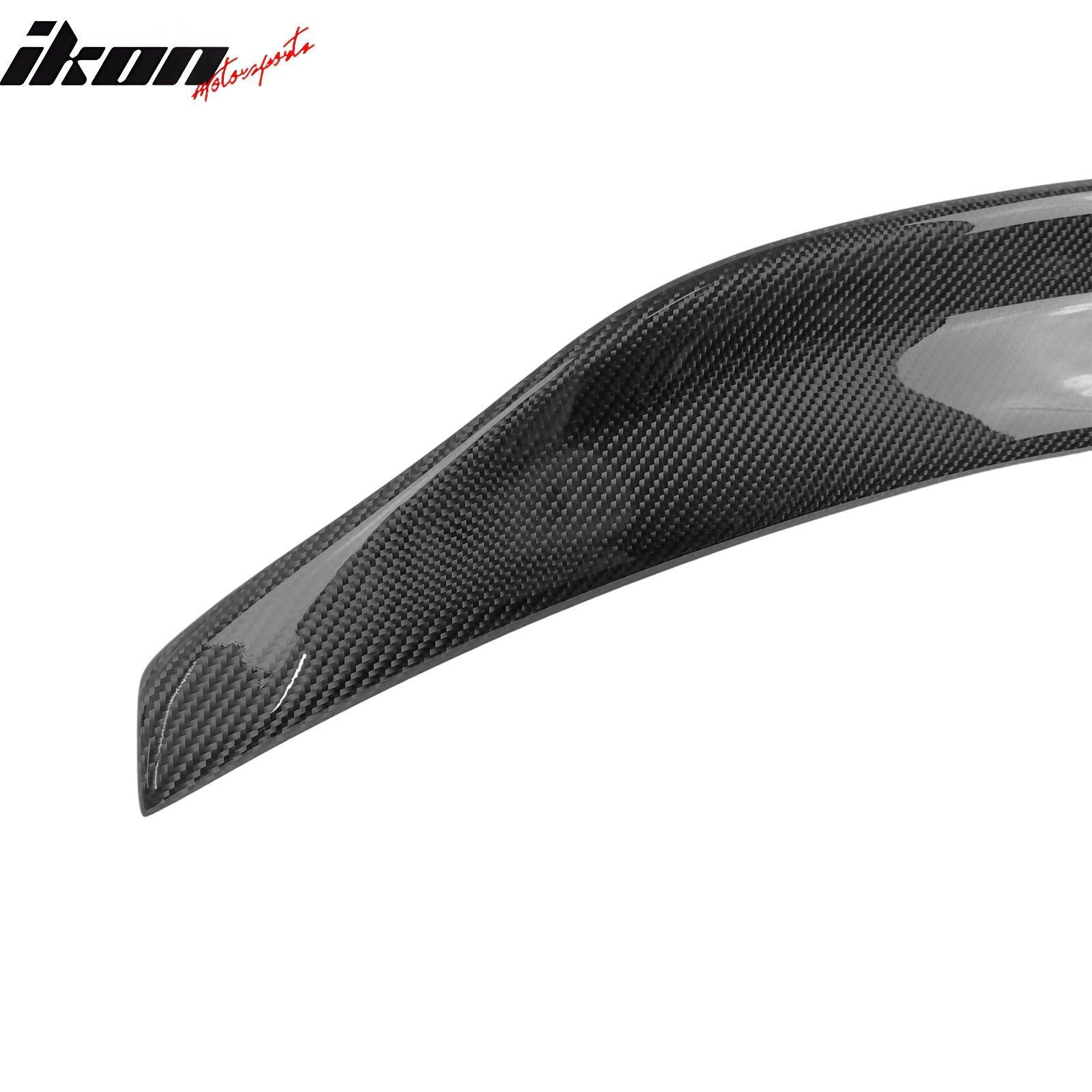 Fits 17-23 Audi A4 B9 Trunk Spoiler Real Carbon Fiber V Style Rear Deck Lid Wing