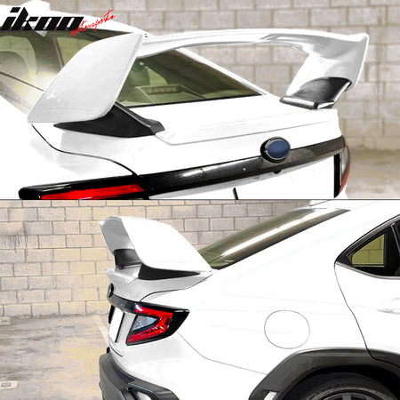 Fits 22-24 Subaru WRX 5th V Style ABS Rear Trunk Spoiler Wing