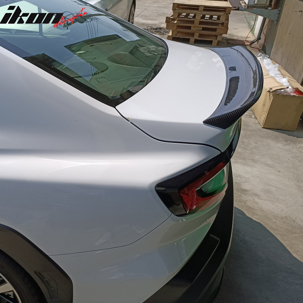 Fits 22-26 Subaru WRX VB 5th D Style Rear Trunk Spoiler Wing Lip Carbon Fiber CF