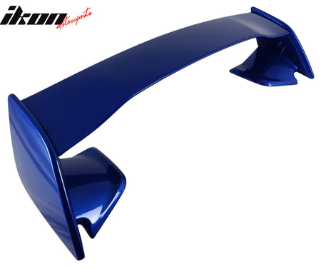 Fits 22-25 Subaru WRX 5th VB STI Style Rear Trunk Spoiler Painted #K7X Blue 5PCS