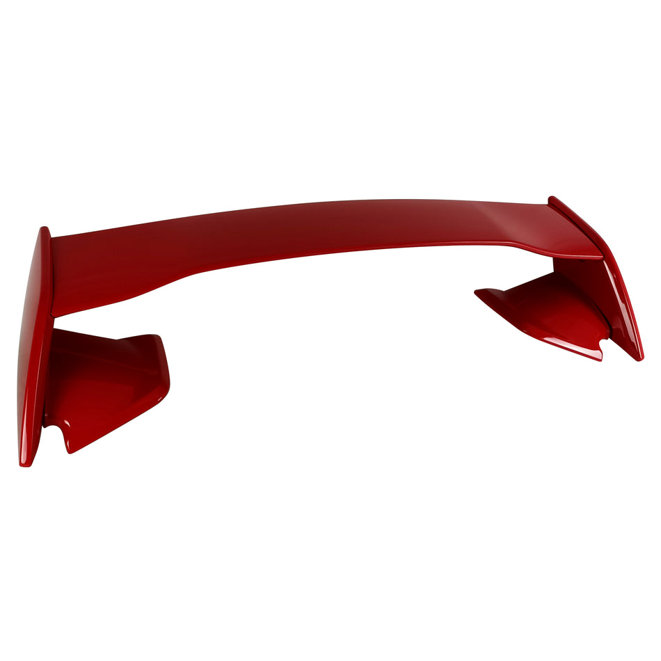 2015-2021 Subaru WRX & STI Style Painted #M7Y Red 5PCS Trunk Spoiler