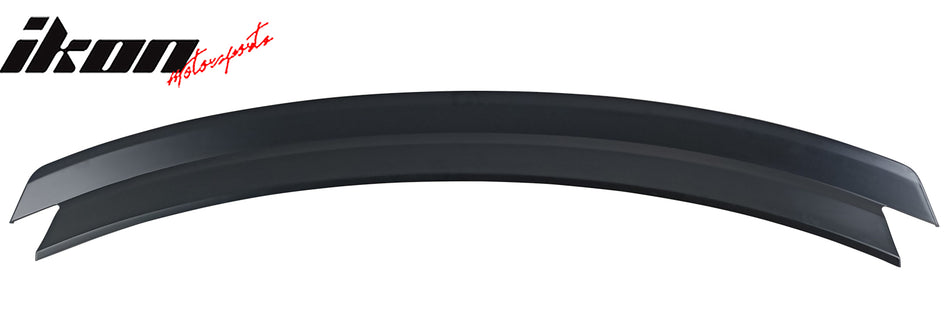 2024-2026 Ford Mustang S650 7th R Style Primer Black Trunk Spoiler ABS