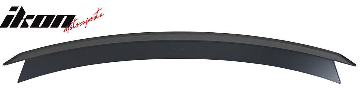 Fits 24-26 Ford Mustang S650 7th Gen R Style Rear Trunk Spoiler ABS Primer Black