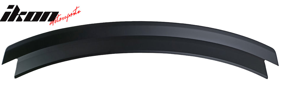 2024-2026 Ford Mustang S650 7th R Style Matte Black Trunk Spoiler ABS