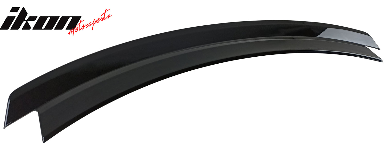 Fits 24-26 Ford Mustang S650 7th Gen R Style Rear Trunk Spoiler ABS Gloss Black