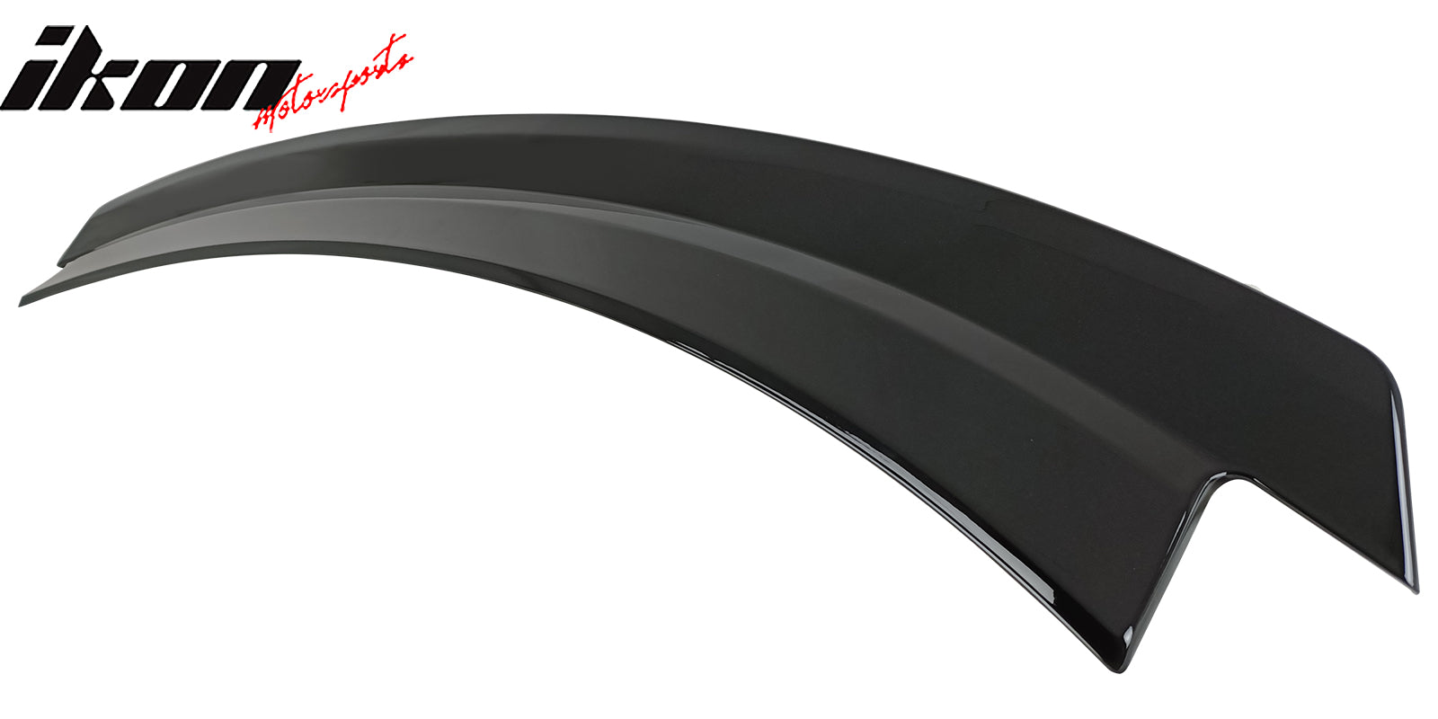 Fits 24-26 Ford Mustang S650 7th Gen R Style Rear Trunk Spoiler ABS Gloss Black