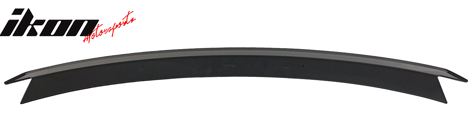 Fits 24-26 Ford Mustang S650 7th Gen R Style Rear Trunk Spoiler ABS Gloss Black