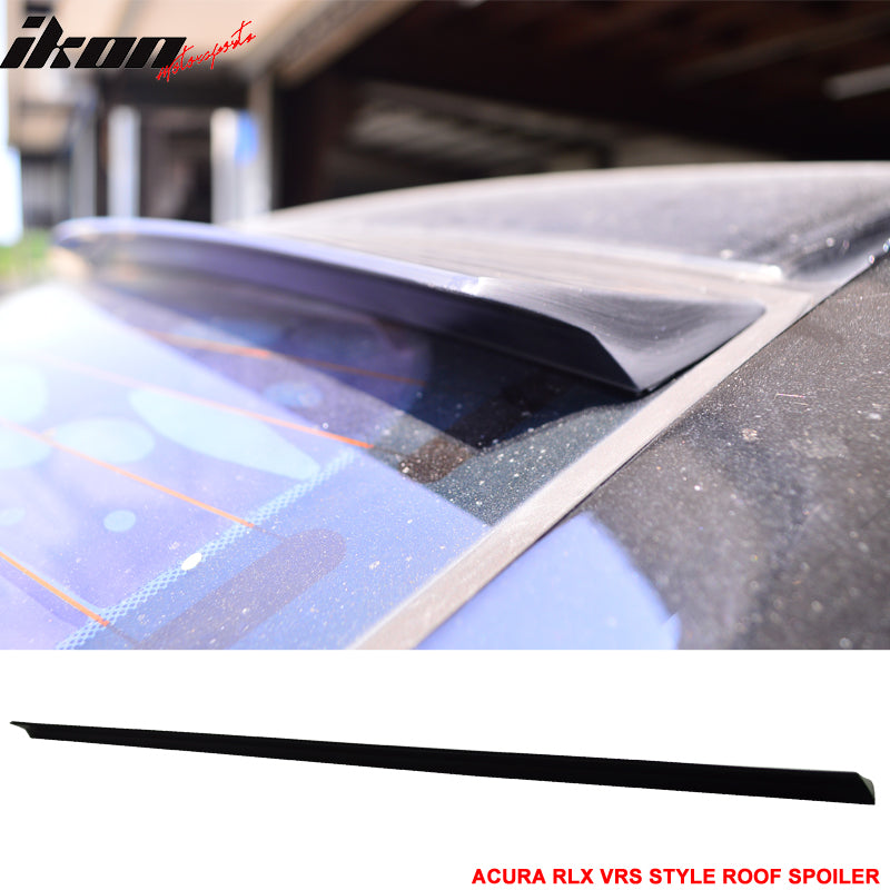 2014-2016 Acura RLX 4Dr VRS Style Unpainted Black Roof Spoiler PUF