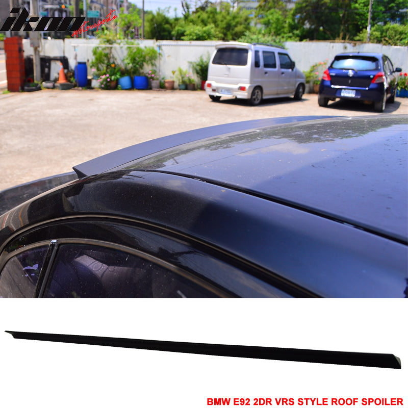 2007-2013 BMW 3 Series E92 2Dr VRS Style Unpainted Roof Spoiler PUF