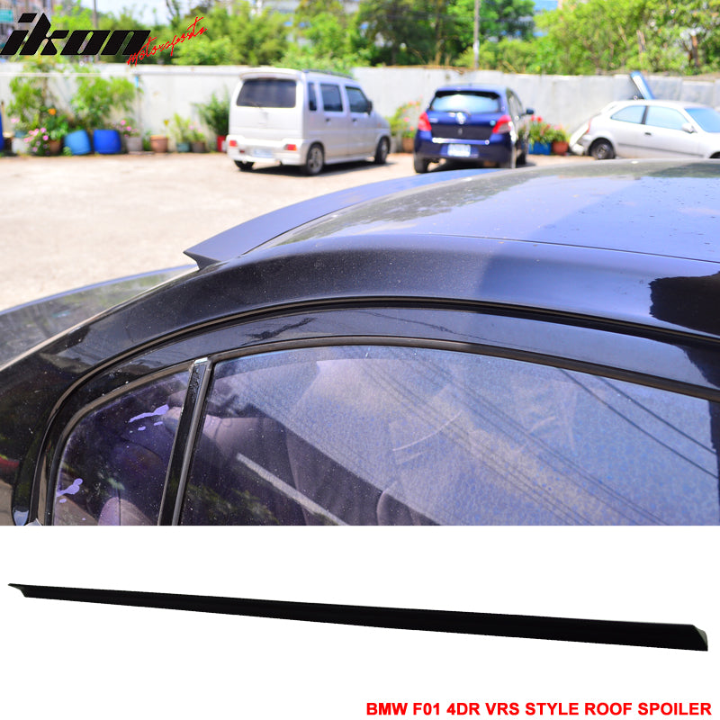 2009-2015 BMW 7 Series F01 4Dr VRS Style Unpainted Roof Spoiler PUF