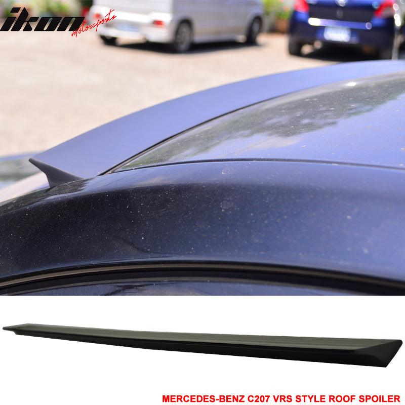 2009-2015 Benz C207 E-Class VRS Style Unpainted Roof Spoiler Wing PUF