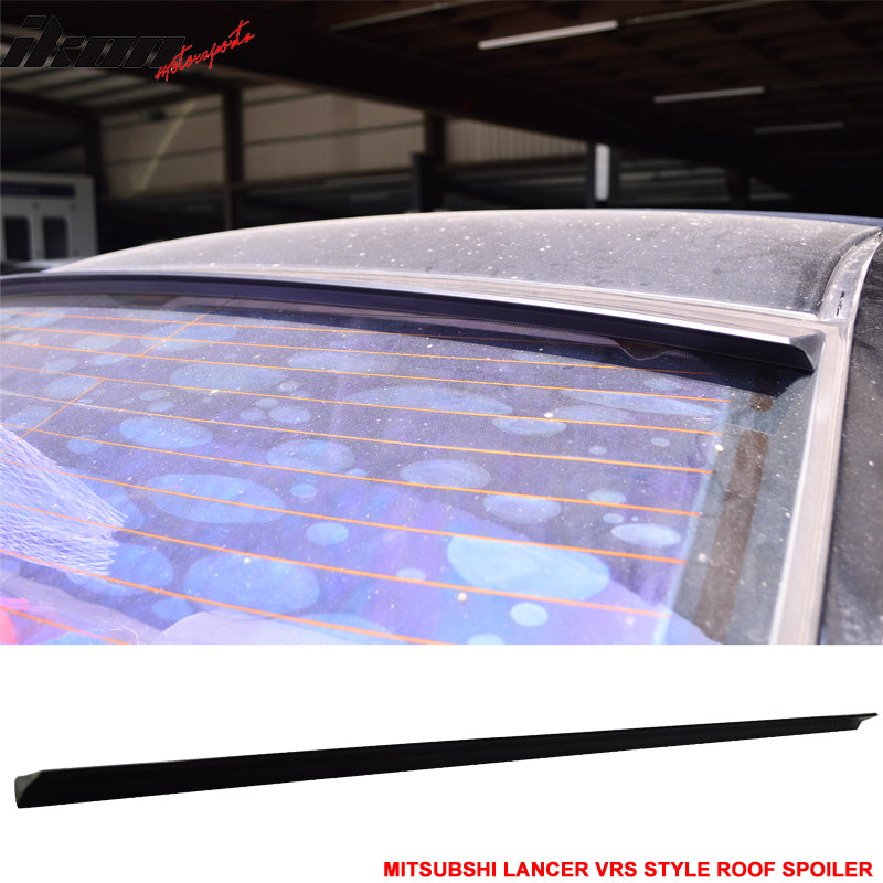 2008-2013 Mitsubshi Lancer VRS Style Unpainted Roof Spoiler Wing PUF