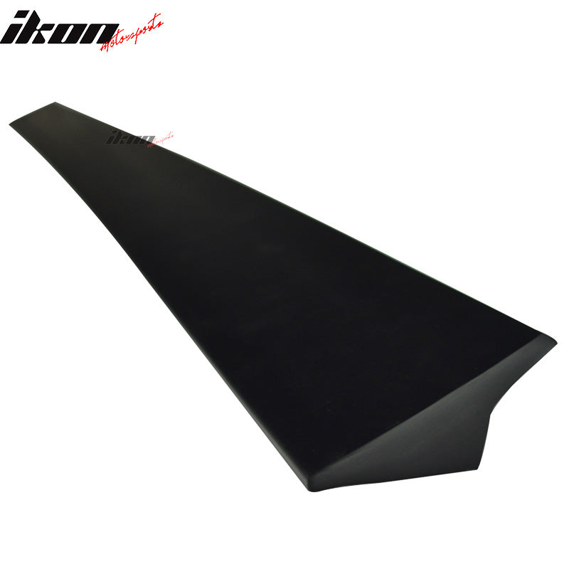 Fits 13-17 Cadillac XTS 4Dr VRS Style Roof Spoiler Unpainted Black - PUF