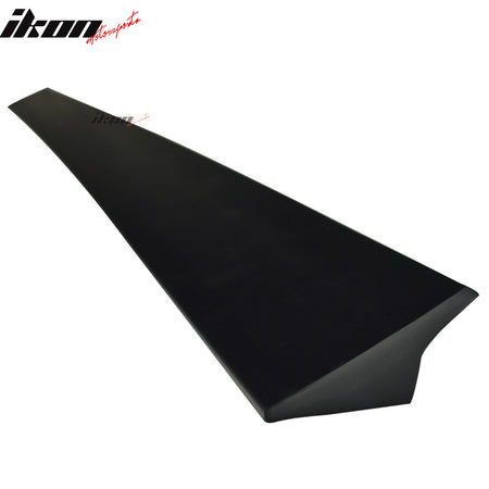 Fits 09-16 Ford Fiesta 4Dr VRS Style Roof Spoiler Unpainted Black - PUF