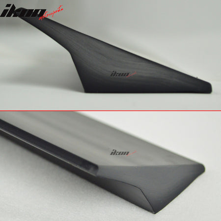 Fits 16-17 Chevrolet Cruze 4Dr VRS Style Roof Spoiler Unpainted Black - PUF