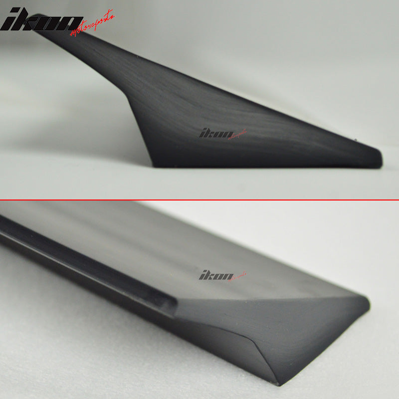 Fits 09-16 Ford Fiesta 4Dr VRS Style Roof Spoiler Unpainted Black - PUF