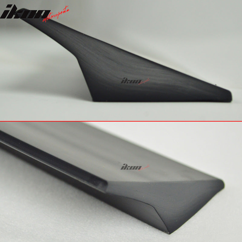 Fits 05-11 BMW E90 VRS Style Roof Spoiler Unpainted Black - PUF