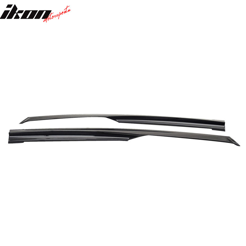 Fits 09-13 Honda Fit 2nd Gen Mugen Style JDM Smoke Window Visor