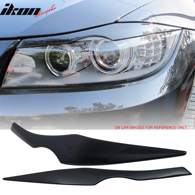 2006-2011 BMW E90 3-Series Sedan Painted #A35 Blue Headlight Eyelid