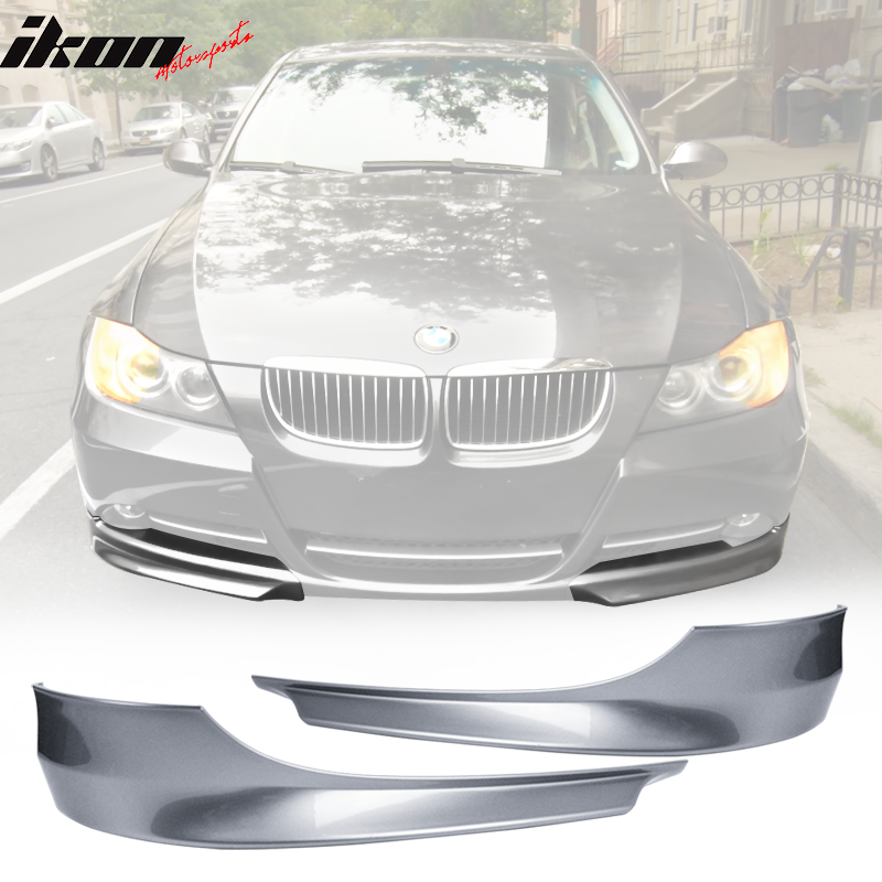 2009-2011 BMW E90 L Style Space Gray #A52 Front Bumper Lip Splitter PP