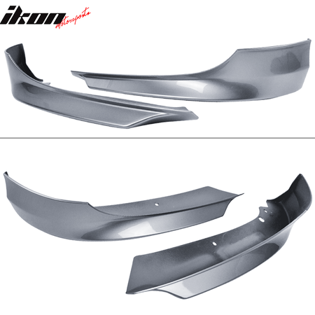 For 09-12 BMW E90 3-Series OE Style Front Bumper Lip Splitters Painted #A52 Gray