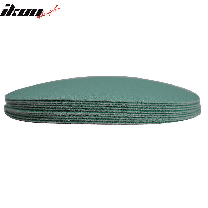 10PCS Wet Dry 5in No Hole Sand Paper Disc 80 Grit Repair Sandpaper