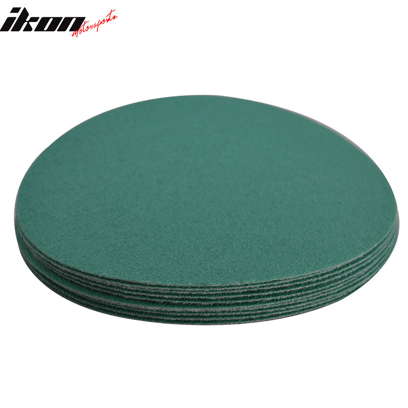10PC Wet Dry 5in No Hole Sand Paper Disc 320 Grit Repair Sandpaper