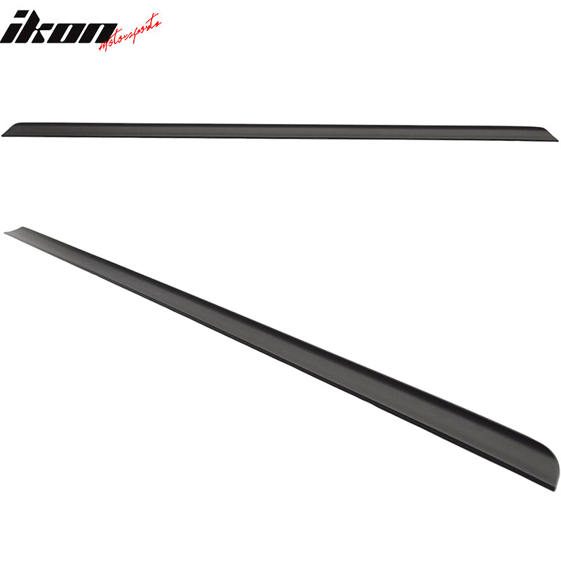 2003-2008 Audi A8 4E PV Style Black Trunk Spoiler PU Flexible